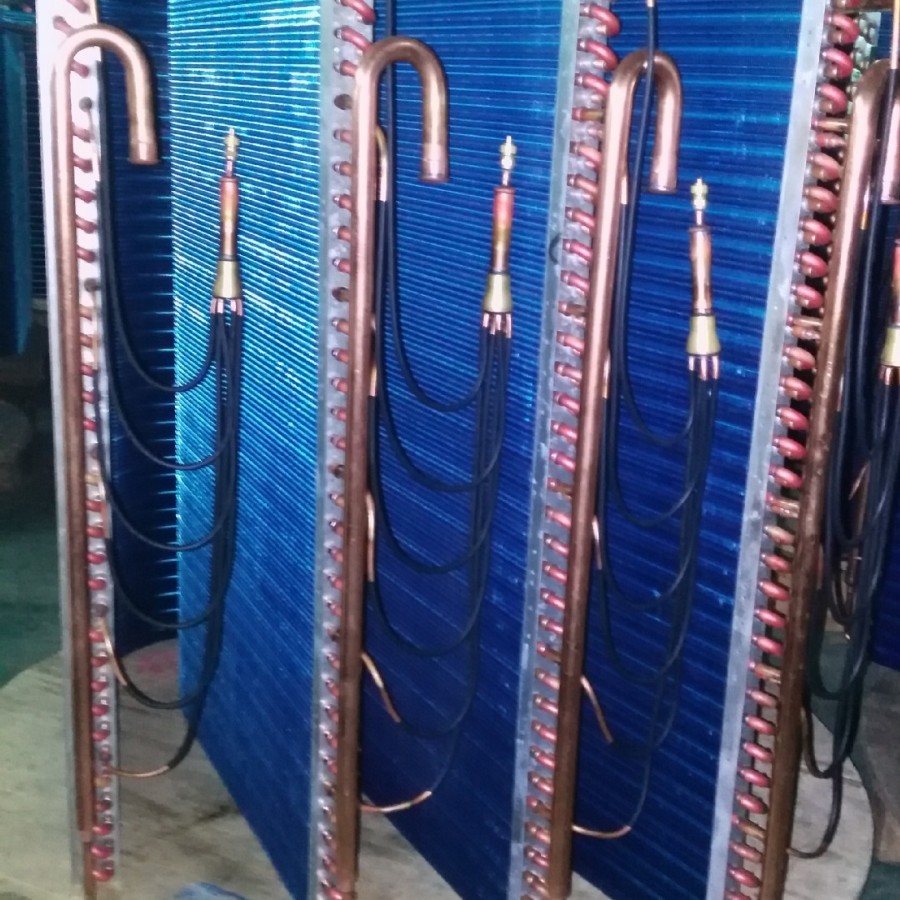 【厂价】 顶出风蒸发器3P 5P 8P单排U型 双排L型 焊工艺管