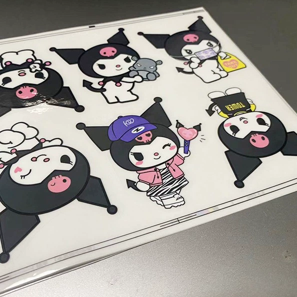 6 HD шаблон милый японский мультфильм Маленький Дьявол куроми coolomi DIY ручной счет водонепроницаемые наклейки из ПВХ