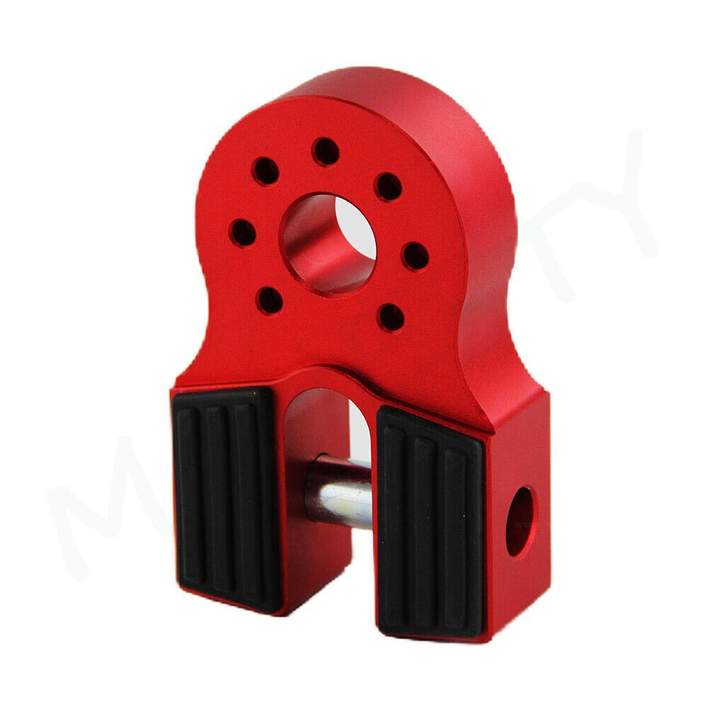 Modificado Winch gancho cuerda remolque gancho conector plano aluminio rápido enchufe