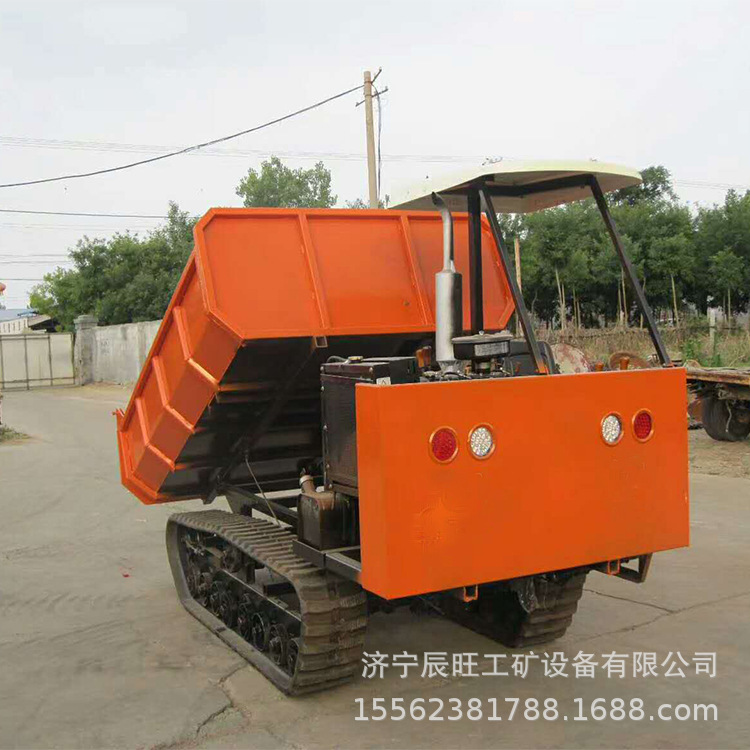 水利工程履带运输车新款 橡胶精品多档位履带货运车厂销售