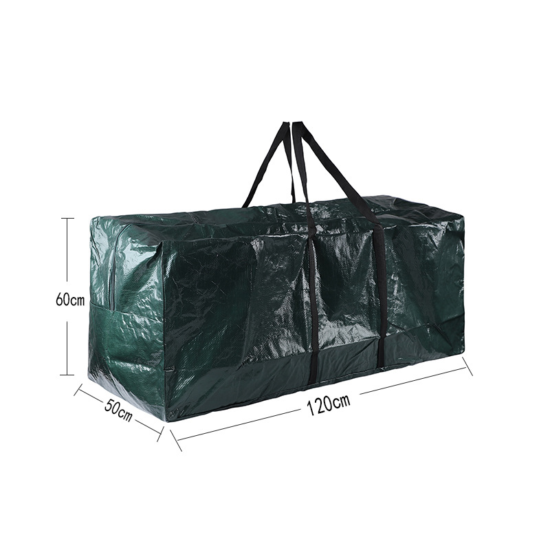 Fabricante transparente PP tejido con cremallera bolsa impermeable de gran capacidad bolsa de mudanza PE almacenamiento ropa para el hogar edredón bolsa de piel de serpiente