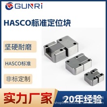 供应HASCO标准定位块Z07Z17模具精定位滑块边锁组合块非标可定制