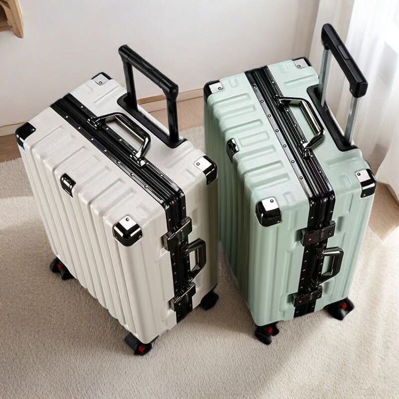 High-End Aluminum Frame Trolley Suitcase 20inch Carry-On Suitcase 24inch Travel Suitcase with Universal Wheels for Students and Business, Wholesale Luggage