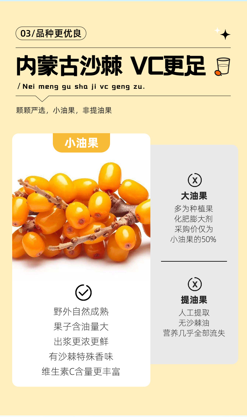 Sea Buckthorn Juice Puree 1.8L 60 Sachets Bulk Gift Box Ready to Drink quality and texture