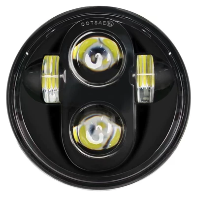 Cross-border 5.75inch Harley headlight: Motorcycle headlights, headlights