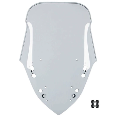 Motorcycle front windshield Yamaha X-MAX 300 modified - transparent-gray