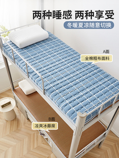 ✅ Latex Mattress Cushion Student Dormitory Single 90X190Cm Winter and Summer Dual-Use Mat Mat Floor Mat