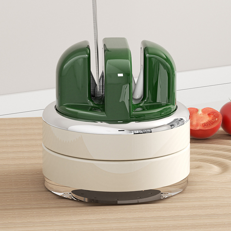 新しい吸盤ナイフ研ぎ器キッチン家庭用壁掛け包丁研ぎ石はさみ高速研ぎツール|undefined