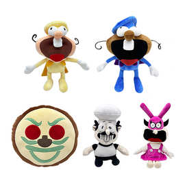 跨境新款 Peppino pizza tower Plush 披萨塔 周边游戏公仔 玩具