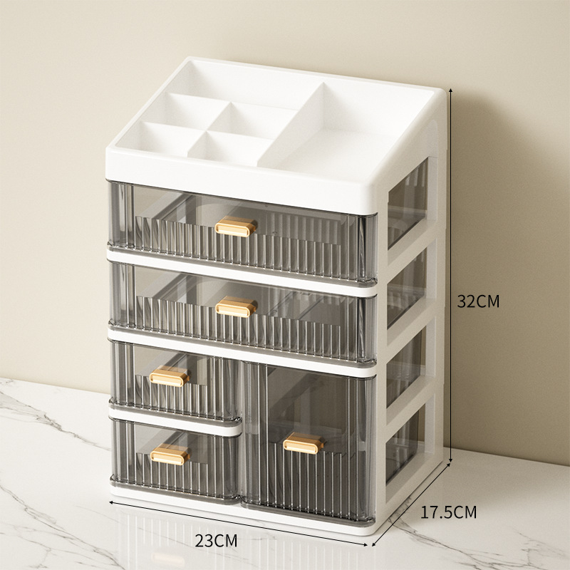 흰색 회색 + 4개 레이어(대형 드로 2개 + 소형 드로 2개 + 수직 드로 1개 + 분할 레이어)