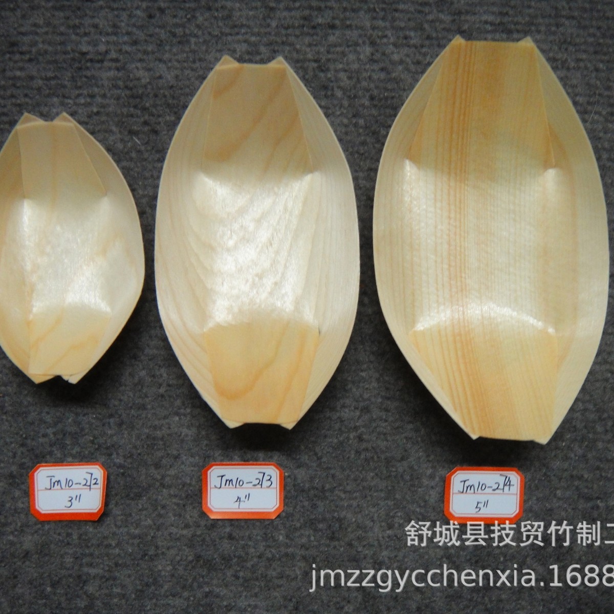 Productos de madera de bambú ensalada decoración Barco de pino Barco de álamo barco de madera necesidades diarias regalos de vacaciones