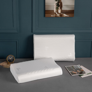 Factory Direct latex pillow new latex pillow with coat massage wolf tooth latex pillow pillow core