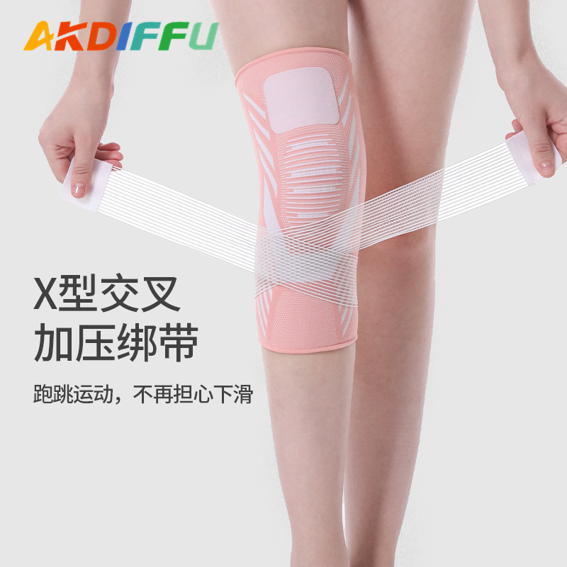 Deportes correa de presión rótula transpirable rótula de punto ajustable bádminton baloncesto Correa rótula fabricante