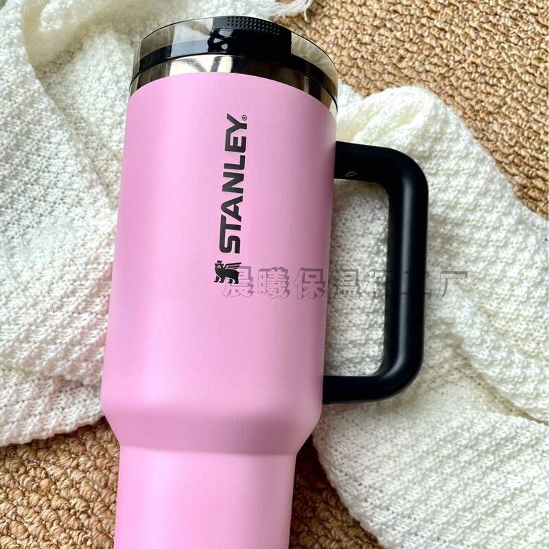 现货梅西Messi联名粉 ebay史丹利stanley40OZ不锈钢斯坦利保温杯|undefined