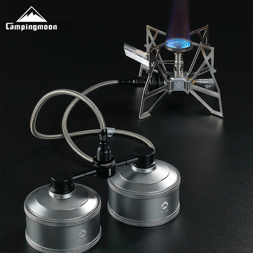 Komen outdoor camping picnic stove accessories gas pipe threaded explosion-proof hose alpine flat gas tank gas pipe