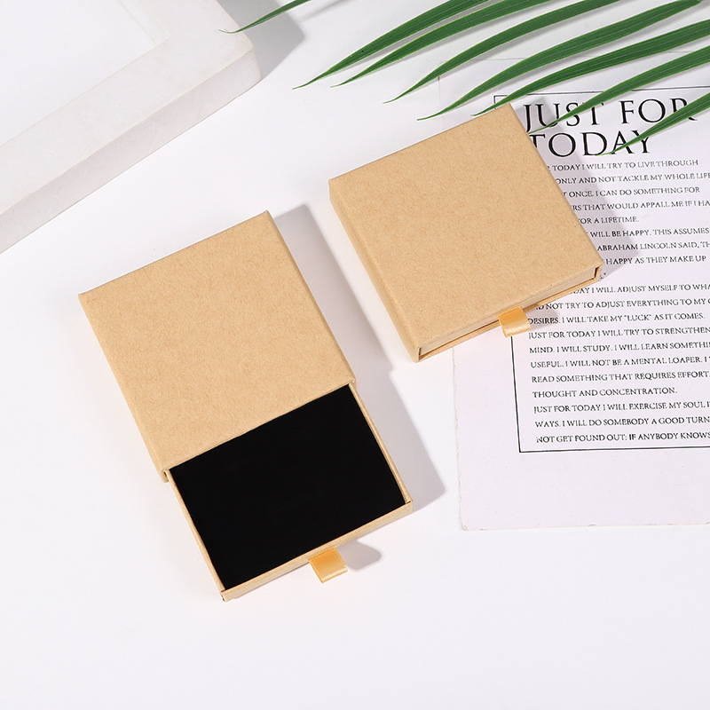 9g Weight Jewelry Boxes Classification 1 Piece Quantity Daily Occasion Solid Color Pattern Simple Style Style 1 Piece Paper Simple Style Daily Solid Color Jewelry Boxes 11