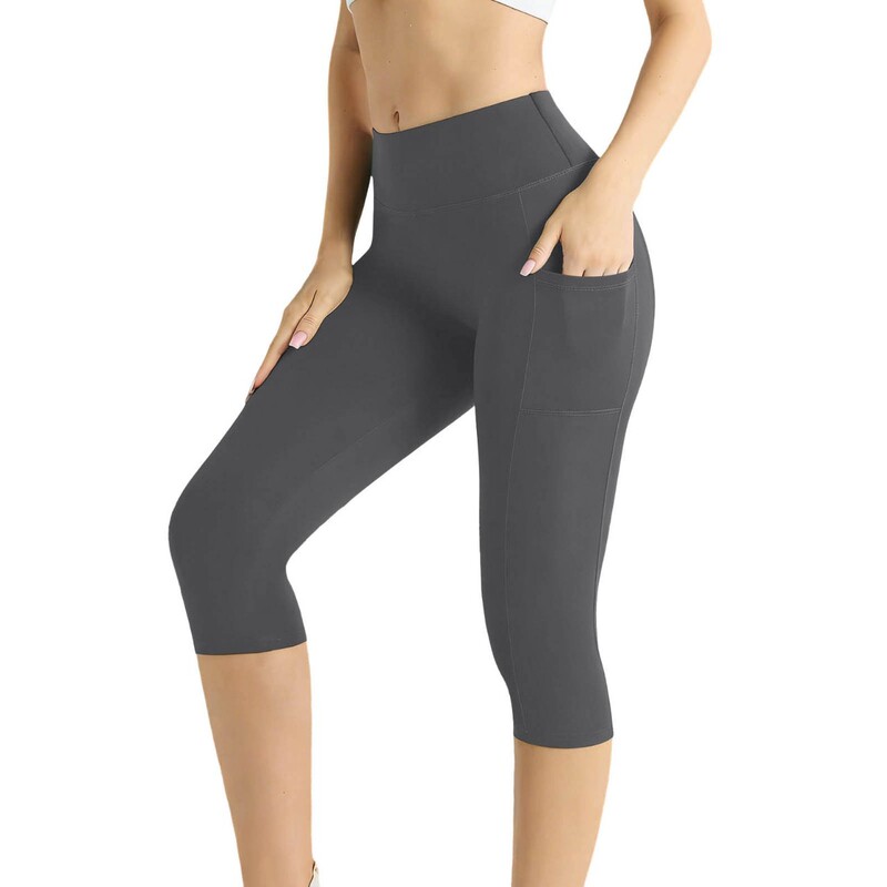 Cross-Border Sports Fitness Peach-Shaped Pocket Pants, Running Butt-Lifting High-Waisted Tummy Control Elastic Leggings Yoga Cross-Border Sports Fitness Peach-Shaped Pocket Pants, Running Butt-Lifting High-Waisted Tummy Control Elastic Leggings Yoga