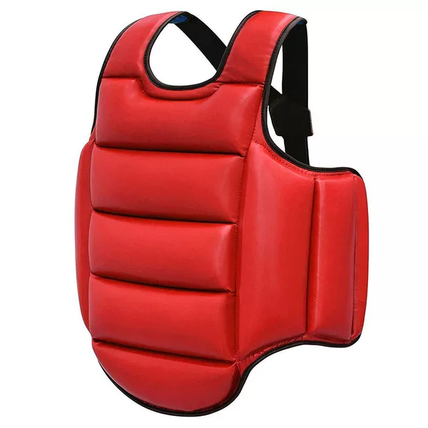Karate chest protector, sports protective gear, grappling and fighting protective gear, thickened protective chest protector for children and adults