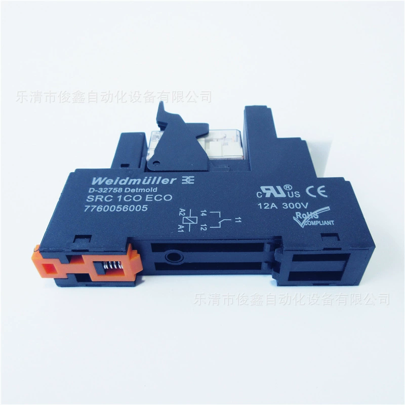 Оригинальный реле Weidmüller Wei Demille RCL114024+шасси+LED световой модуль 24VDC