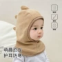 婴幼儿一体保暖连帽婴儿帽