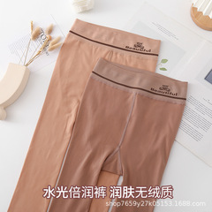Ladies Spring and Autumn Style 120g Single Layer Silk-Free Teddy Bear Sheer Leggings for Slimming Nylon Socks