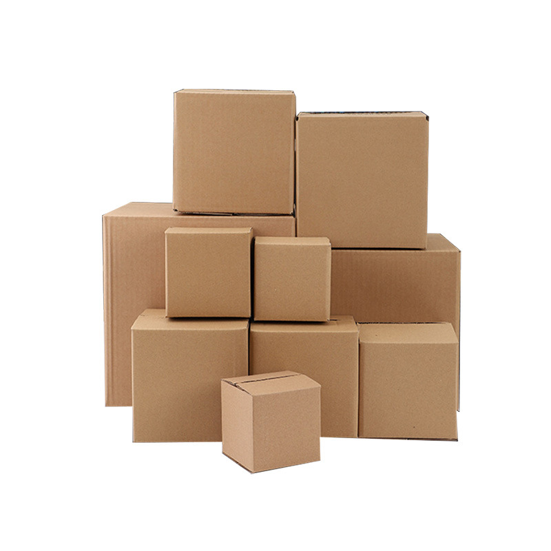 Fábrica de cartón cuadrado extra duro caja de embalaje de frutas de cartón de cinco capas
