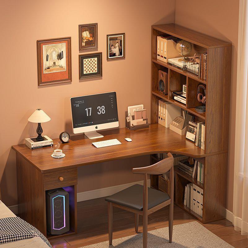 Corner Desk Bookshelf Bookcase Integrated Table Student Home Writing Study Table Bedroom Corner Computer Desk Corner Desk Bookshelf Bookcase Integrated Table Student Home Writing Study Table Bedroom Corner Computer Desk