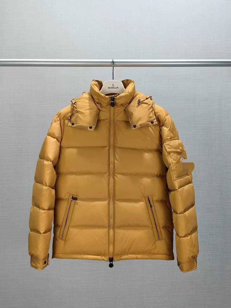 Classic elite velvet down jacket, increased thickness, duck down
