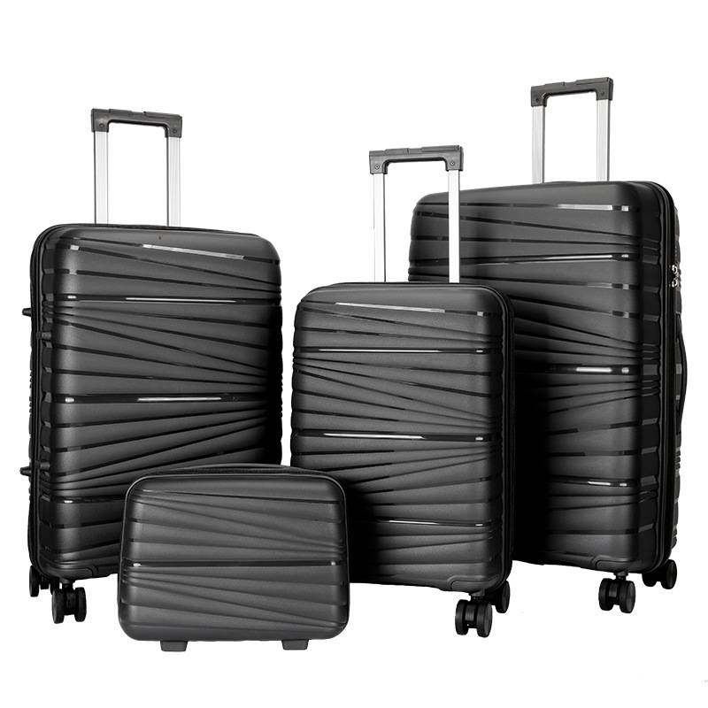 Customized Wholesale Cross-Border Pp Trolley Case, Fashionable Travel Pp Hard Shell Case, 20inch Carry-On Luggage Suitcase with Universal Wheels Customized Wholesale Cross-Border Pp Trolley Case, Fashionable Travel Pp Hard Shell Case, 20inch Carry-On Luggage Suitcase with Universal Wheels