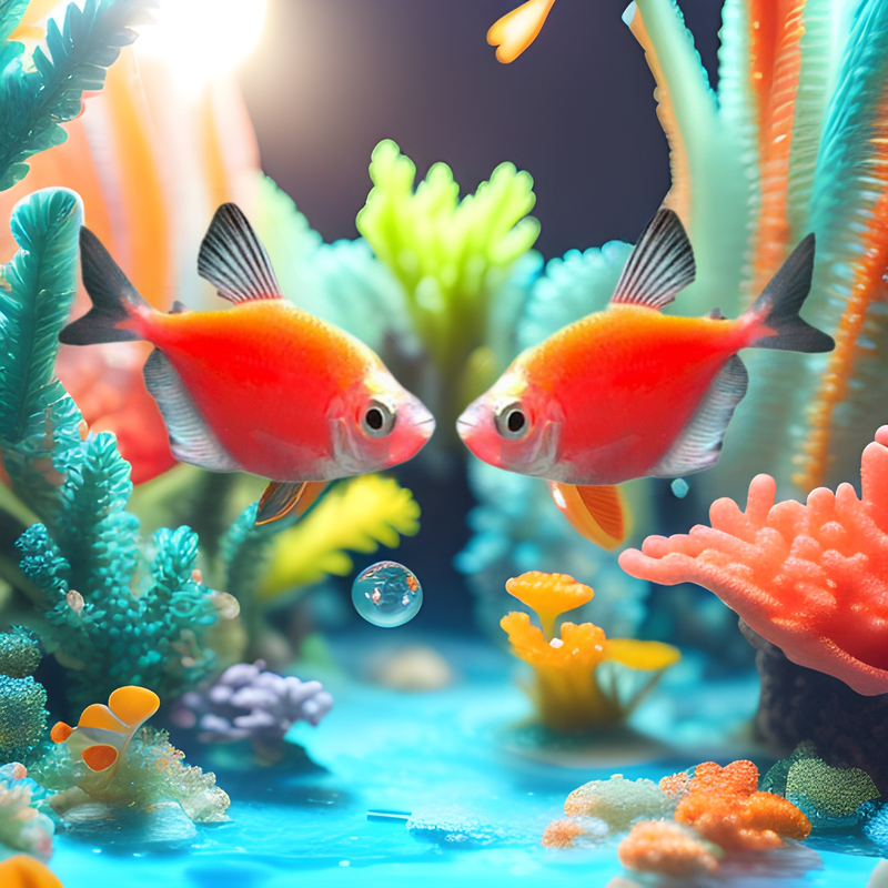 Red Angel Fish Living Tropical Tropical Obiastic Fish Angel Fish…