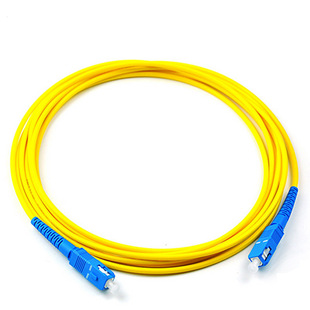 Telecom-grade SC/UPC-SC/UPC Fiber Optic jumper 15 m 2.0/3.0 single-mode single-core large square head network-level