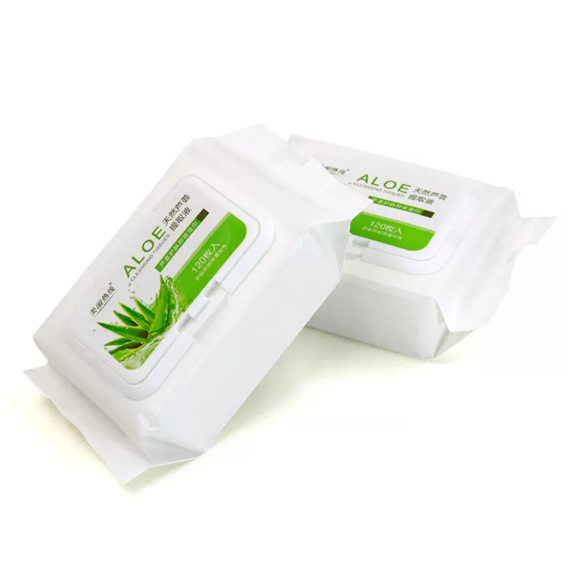 美丽热线120片一次性湿巾清洁妆容湿纸巾懒人免洗卸妆湿巾批发