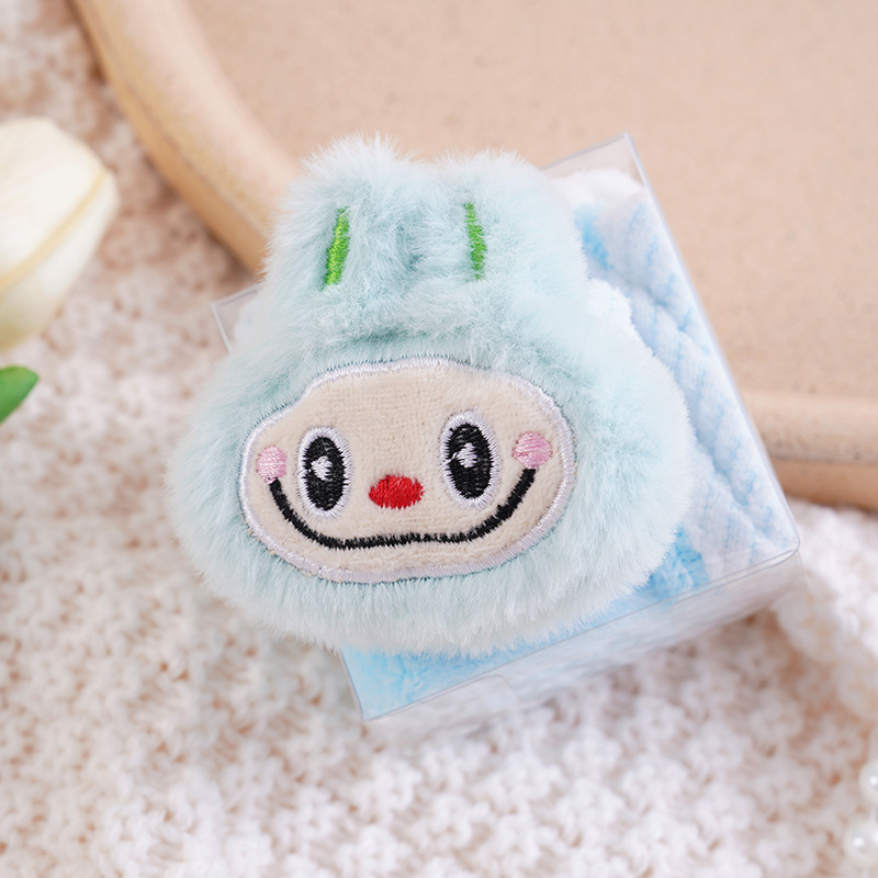 Blue labubu + pvc box / 30*30cm