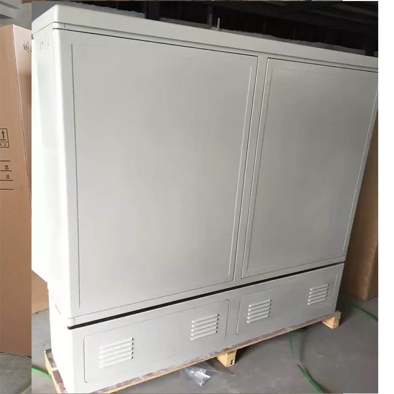 批发576芯光缆交接箱  室外SMC落地式光交箱 单面光纤配线箱