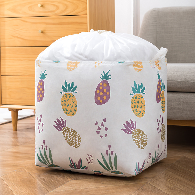 Bolsa de edredón de ropa Big Mac bolsa de almacenamiento cesta de lavandería en movimiento bolsa de embalaje de equipaje plegable bolsa de almacenamiento doméstico