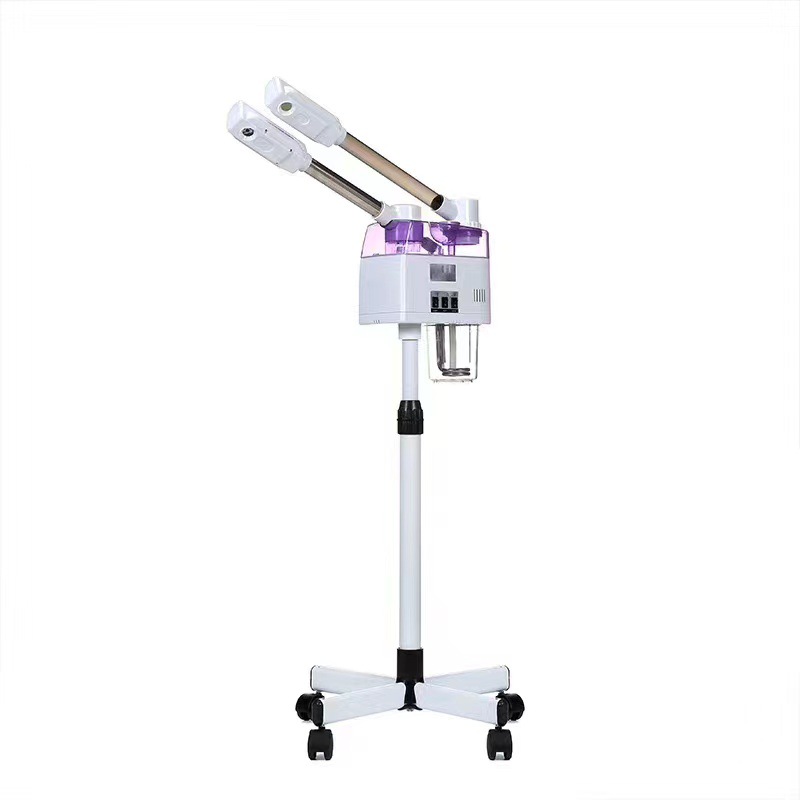 Máquina de pulverización de doble tubo doméstica para salón de belleza, máquina de pulverización de calor y frío vertical para la cara y el cuerpo fumigado dispositivo de enfermería de medicina tradicional china image 2