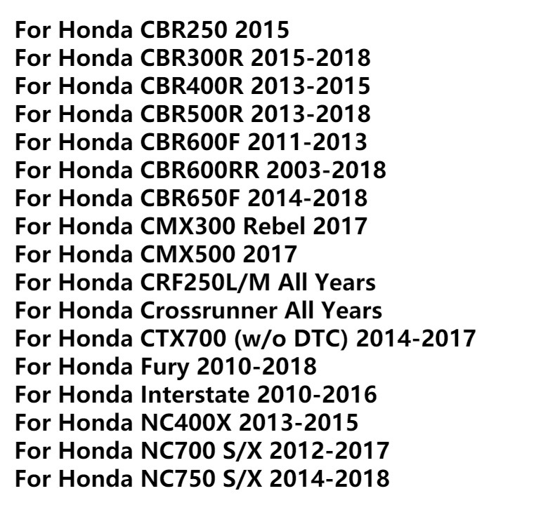Suitable for Honda Motorcycle Led Gear Display Lcd Digital Gear Display Meter Cb500X