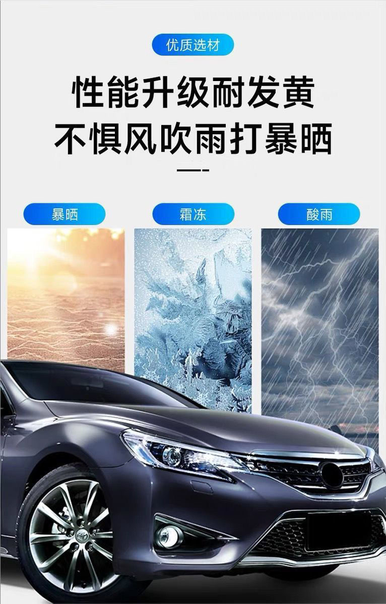 Foreign Trade Exclusive Color-Changing Film Crystal Series Full Body Car Wrap Film, Modified Car Interior Center Console Pet Protective Sticker