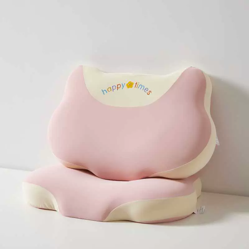 南通家纺床上2025新款快乐时光儿童记忆棉枕枕头枕芯跨境团购批发