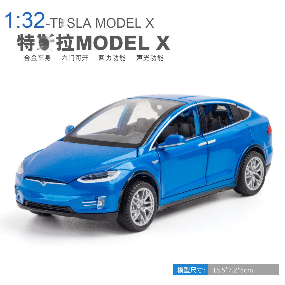 Tesla, реалистичный дом на колесах, металлический большой внедорожник, транспортная игрушка
