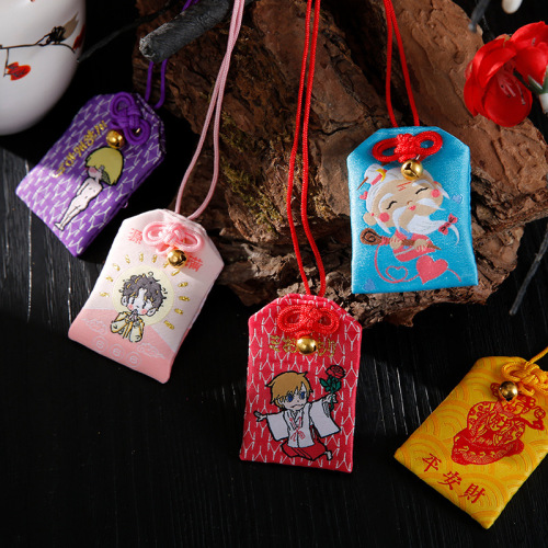 Japanese Japanese-style royal guard sachet sachet talisman Asakusa Temple prayer bag pendant portable pendant sachet sachet