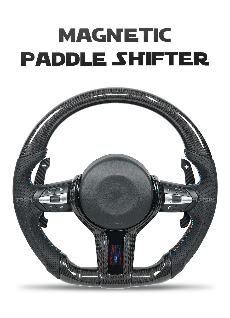100% Real Carbon Fiber Magnetic Shift Paddles For BMW G Series F Series