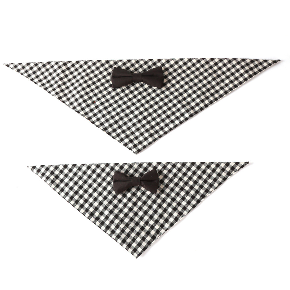 Transfronterizo nuevo Shiba Inu mascota perro triángulo toalla perro saliva toalla mascota perro bufanda decoración fábrica al por mayor