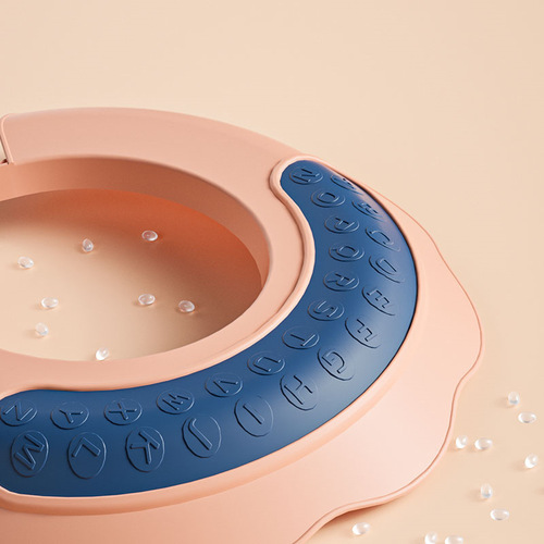 Children's shampoo cap, baby shampoo artifact, bathing shower cap, baby adjustable shampoo cap, waterproof ear protection shower cap