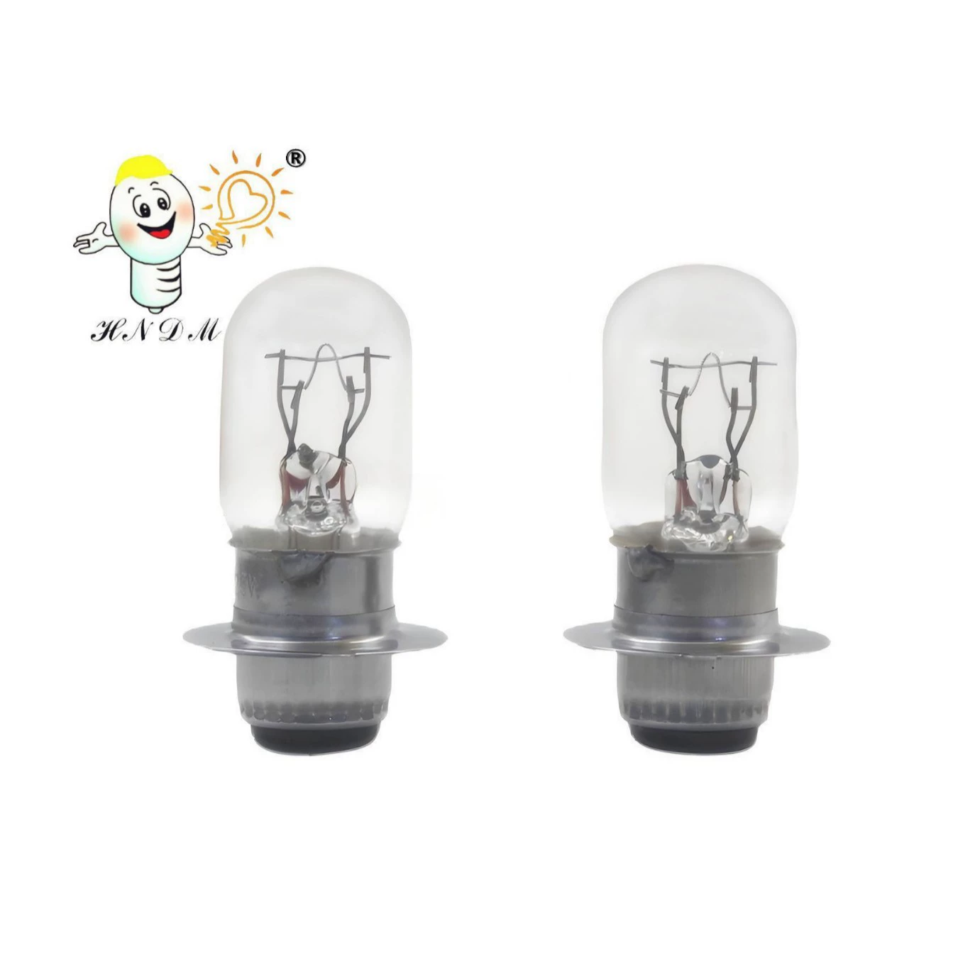 Лампа для мотоцикла T19 6V25/25W P15D-25-1, лампа для электромобиля, фара