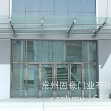 常州雨棚 门头雨棚 玻璃雨棚 钢化玻璃棚 门头钢化玻璃雨棚制作