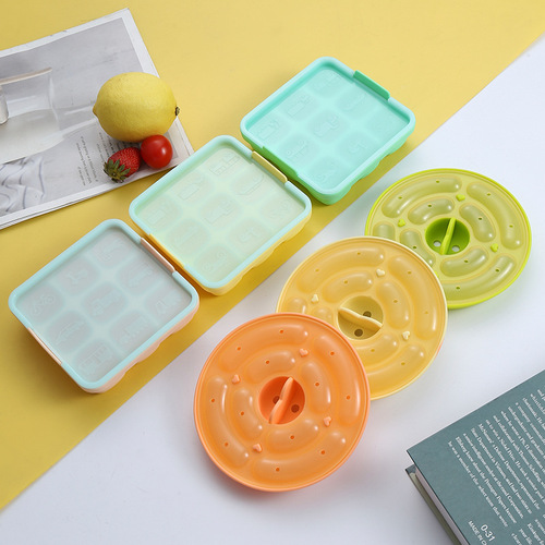 Baby food steamer mold, heat-resistant high-temperature rice cake, cartoon baking tool, baby sausage mold