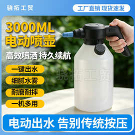 锂电电动喷雾器雾化喷水枪浇水消毒打药神器新式家用园艺浇花喷壶