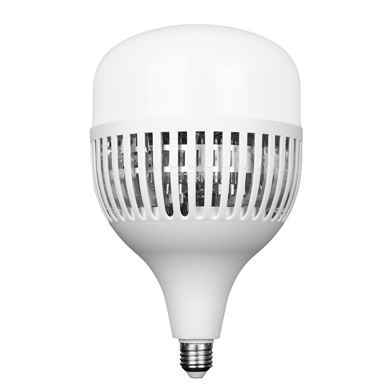 Bombilla led, aleta de tornillo, luz súper brillante, E27, bombilla de tornillo, taller de fábrica, iluminación duradera de alto brillo original