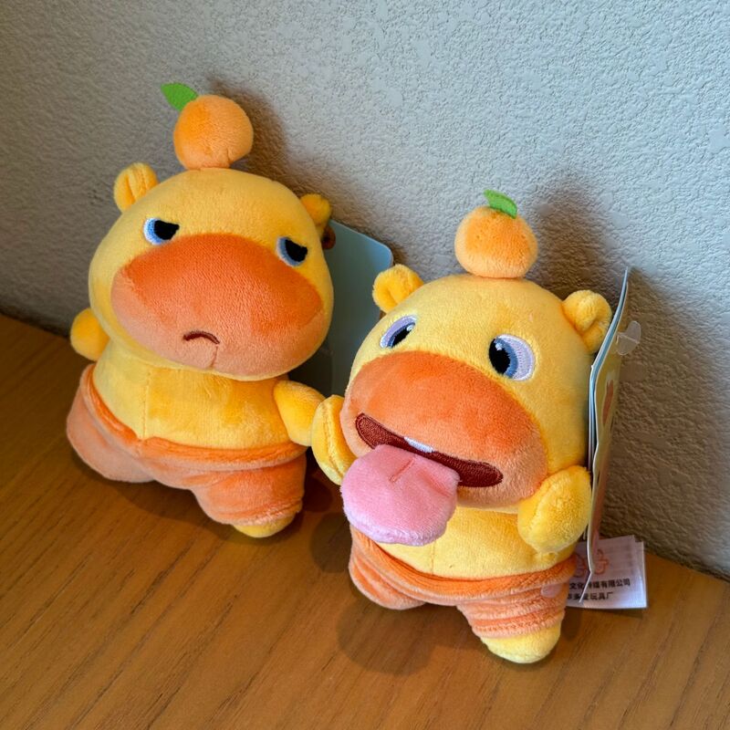本物のスポット DuoAi Capybara Lulu 周辺ぬいぐるみ面白いスクールバッグバッグペンダントキーホルダー人形ギフト|undefined